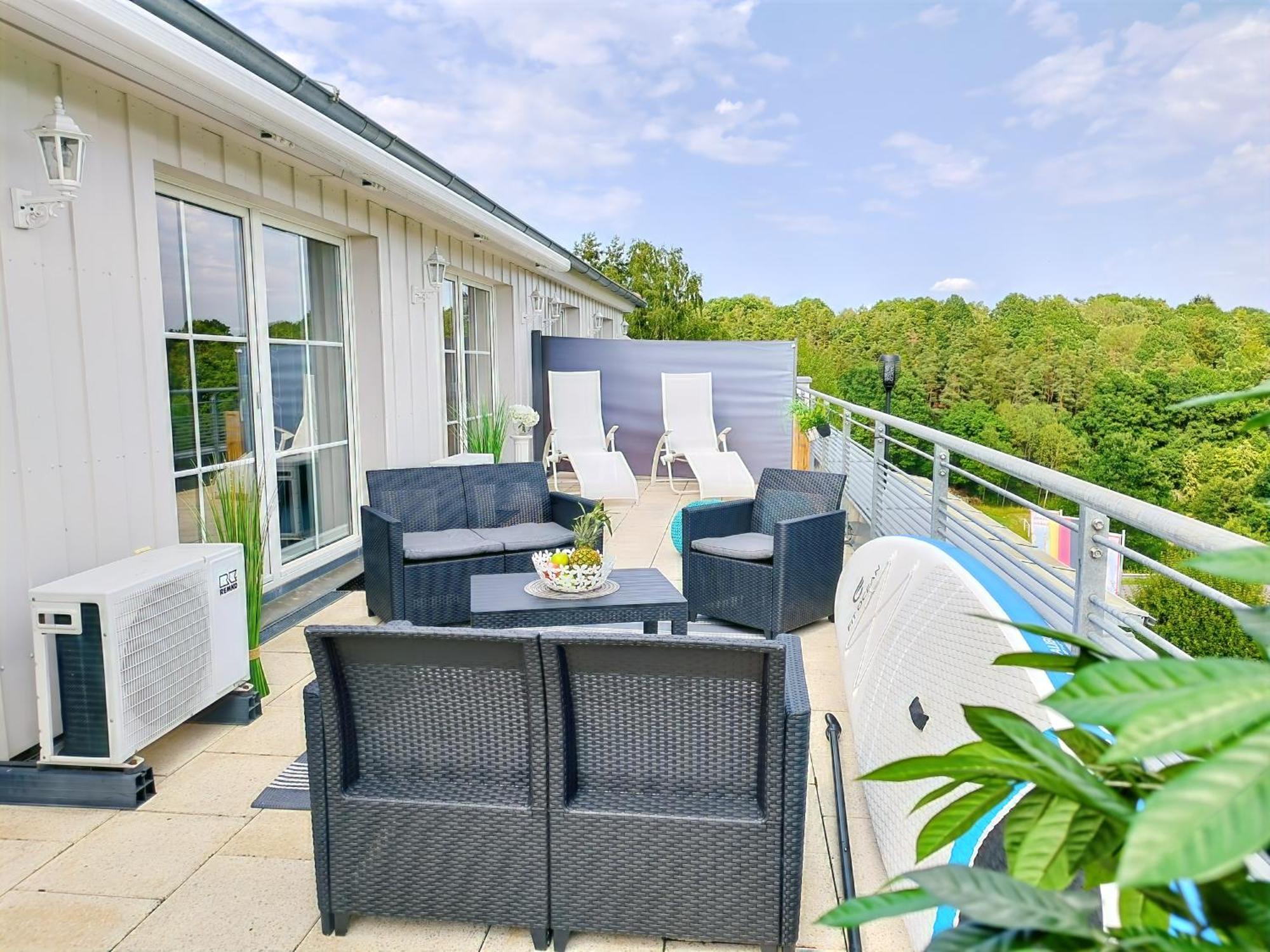 Seeblickapartment Fuer Bis Zu 12, Nuernberg & Schwabach In 30-35 Minuten Zu Erreichen, Sauna, Arbeitsplatz, Dachterrasse & Grill Spalt Εξωτερικό φωτογραφία